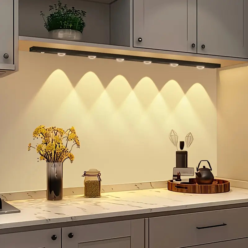 Motion Sensor LED Light Set – Wireless USB Rechargeable (2 pcs)