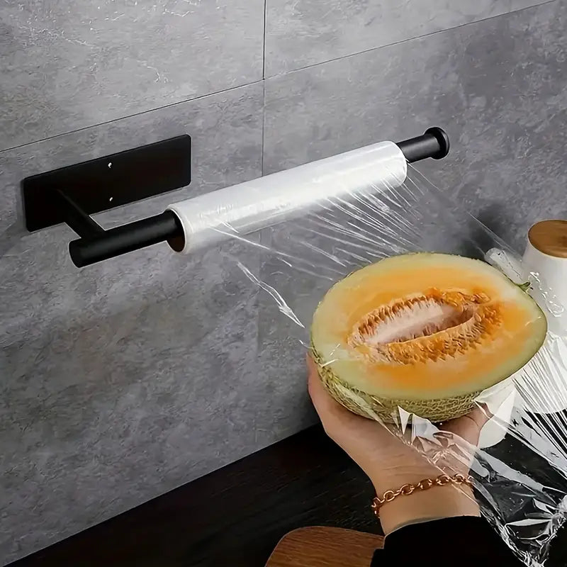 1pc Self-Adhesive Wall Towel Holder