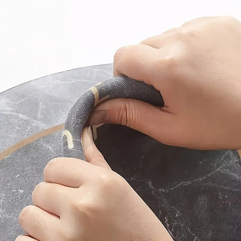 Kitchen Mat – Non-Slip Rubber Backing & Modern Stripe Pattern